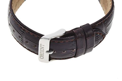 Bambino Roman Numeral SAC00008W0 | AC00008W brown leather strap fitted with stainless steel buckle 