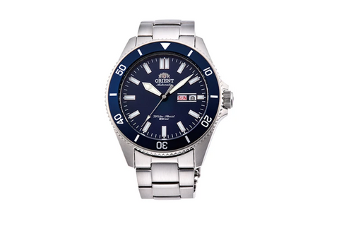 Kanno RA-AA0009L19A | RA-AA0009L. A blue dial automatic dive watch of 44mm case size, 200m water resistance and screw down crown. Shop now on orientwatch.in