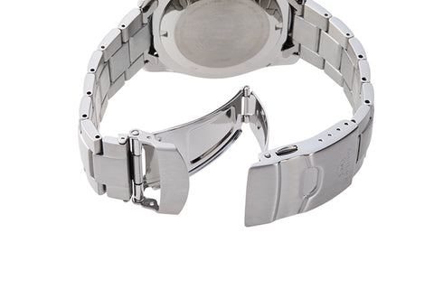 Kanno RA-AA0008B19A | RA-AA0008B stainless steel bracelet fitted with safety foldover clasp and push button 