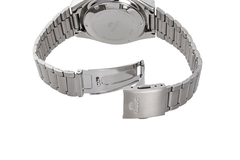 Sk Diver Retro RA-AA0B02R19B | RA-AA0B02R stainless steel bracelet with foldover clasp and push button
