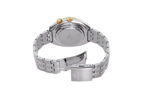 World Map RA-AA0E01S19B | RA-AA0E01S stainless steel bracelet fitted with foldover clasp and push button