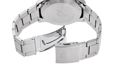 Defender RA-AK0401L10B | RA-AK0401L stainless steel bracelet fitted with foldover clasp and push button